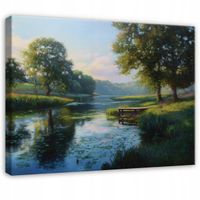 Obraz Na Płótnie Do Sypialni Salonu Las 100x70