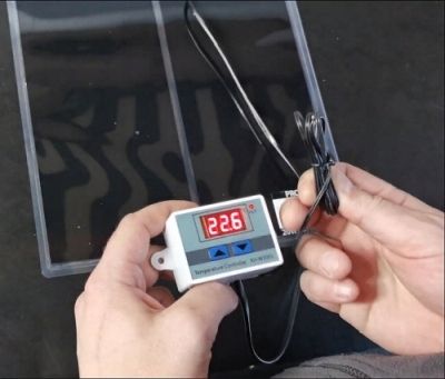 MATA GRZEWCZA GRZEJNA Z TERMOSTATEM TERRARIUM ROŚLIN SADZONEK 28x80cm 45W na Arena.pl