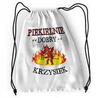 Plecak Sportowy Szkolny Dla Krzyśka Syna Dziecka Z Nadrukiem Ze Zdjęciem