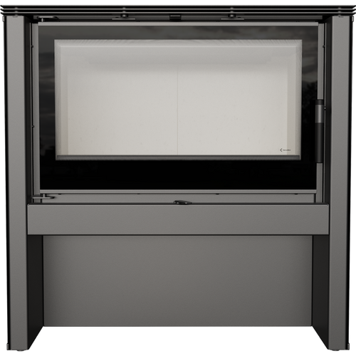 Piec stalowy JUNO 12 panel czarny na Arena.pl