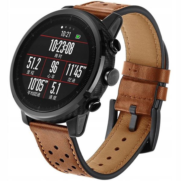 SPACECASE ELEGANCE SKÓRZANY PASEK DO ZEGARKA 22MM zdjęcie 3