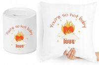 Dla Dziewczyny Zestaw Poduszka + Skarbonka Prezent Z Nadrukiem Ze Zdjęciem