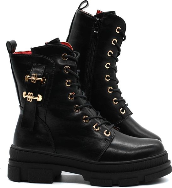 Czarne Workery Damskie RMR2183-26 39 zdjęcie 1