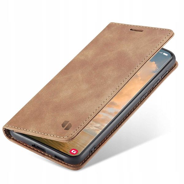 Spacecase Wallet Galaxy S21 Ultra Light Brown zdjęcie 7