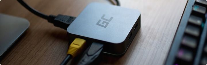HUB USB-C ADAPTER USB 6W1 3x USB 3.0 USB C ETHERNET HDMI 4K DO MACBOOK PRO zdjęcie 3