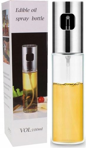 spryskiwacz kuchenny do oleju oliwy octu srebrny 100ml na Arena.pl