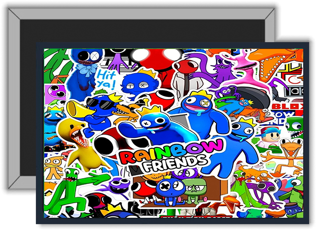 Magnes na lodówkę Rainbow Friends zdjęcie 1