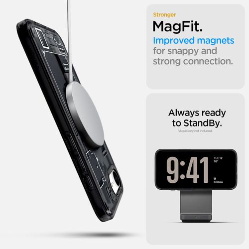 spigen ultra hybrid mag magsafe iphone 16e zero one black na Arena.pl