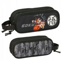 Piórnik Dragon Ball Czarny Podwójny Saszetka Szkolny Chłopiec Zamek