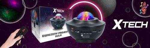 PROJEKTOR GWIAZD RZUTNIK NIEBA LAMPKA NOCNA LED GŁOŚNIK BLUETOOTH + PILOT na Arena.pl