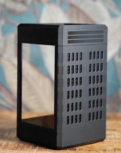 Terrarium dla skakuna modliszki pająka - Oświetlenie Higrometr Termometr na Arena.pl