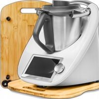 PODSTAWKA ŚLIZGOWA DESKA POD THERMOMIX TM5 TM6 PRZESUWNA OBROTOWA DREWNIANA