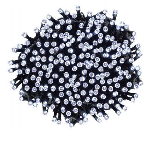 LAMPKI CHOINKOWE 500 LED BIAŁE ZIMNE 35M PROGRAMATOR ŚWIATEŁKA ŁAŃCUCH na Arena.pl