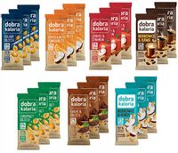 DOBRA KALORIA mix 7 smaków baton 21 szt bez CUKRU