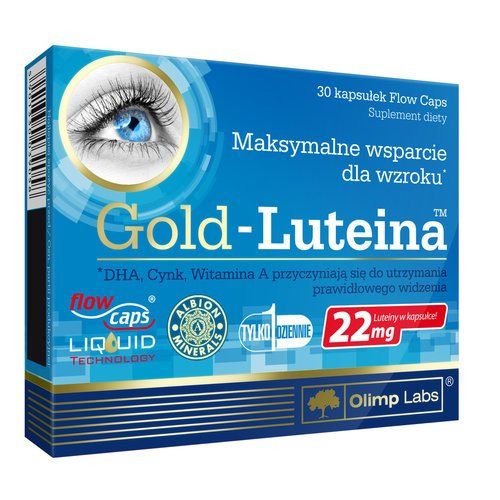 OLIMP Gold Luteina 30 kapsułek zdjęcie 6