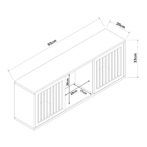 Półka ścienna wisząca bambusowa regał ścienny na Arena.pl