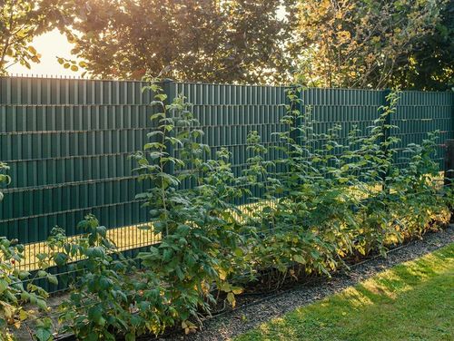 Taśma ogrodzeniowa ZIELONA 19 cm x 35 m OSŁONA NA OGRODZENIE PANELOWE PŁOT na Arena.pl