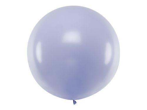 Balon okrągły 1m, Pastel Light Lilac na Arena.pl