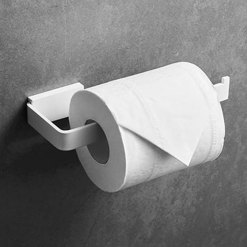 uchwyt na papier toaletowy ścienny biały na Arena.pl