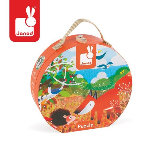 Puzzle w walizce Las, Janod na Arena.pl