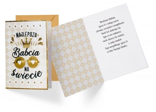 karnet Babcia | DK-874 zdjęcie 1