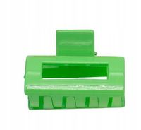 Spinka klamra plastikowa prostokątna średnia zielony 4cm