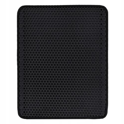 MATA WYCIERACZKA POD KUWETĘ DLA KOTA NA ŻWIREK XXL PODKŁADKA CZARNA 60x45 na Arena.pl