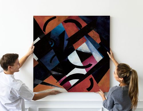 Obraz na płótnie abstrakcja alexandra exter 80x80 cm na Arena.pl