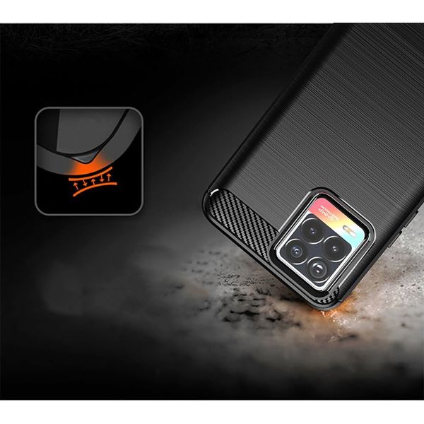 Etui TpuCarbon + Szkło Hartowane do Realme 8 / 8 Pro zdjęcie 4