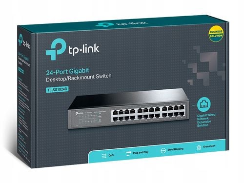 Switch TP-Link 24p TL-SG1024D (24x10/100/1000Mbit) na Arena.pl
