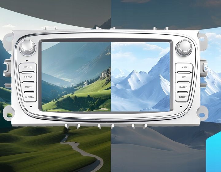 RADIO SAMOCHODOWE do FORD MONDEO MK4 FOCUS MK2 MK3 GALAXY GPS ANDROID RDS zdjęcie 16