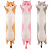 DŁUGI KOTEK KOT MASKOTKA PODUSZKA PLUSZAK 50 CM