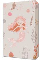 Obraz 30x50cm Wzory dla Dzieci, Dziewczynki Do Pokoju - Syrenka