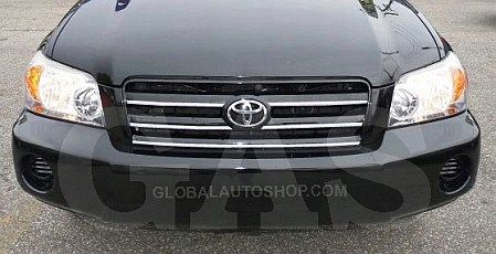 Toyota Highlander - Chromowane Listwy Grill Atrapy Zderzaka Tuning na Arena.pl
