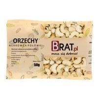 Orzechy NERKOWCA 50G POŁÓWKI Nerkowce NATURALNE
