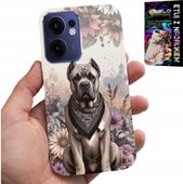 ETUI DO OPPO FIND X5 LITE - PSIE RASY PSIE WZORY POKROWIEC + FOLIA