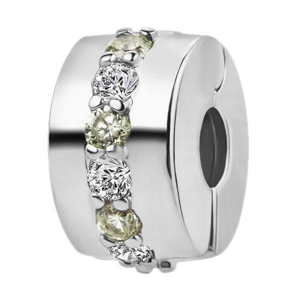 Charms Klips Charms Separator Srebrny Charms Trusky zdjęcie 3