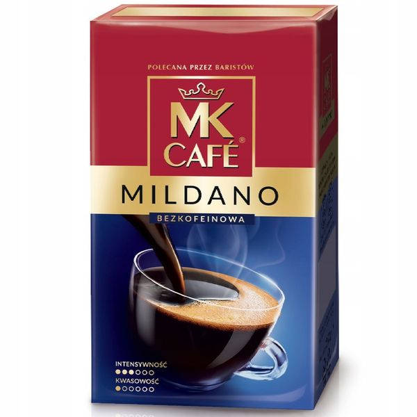Kawa bezkofeinowa mielona MK Cafe Mildano 250 g x10 zdjęcie 4