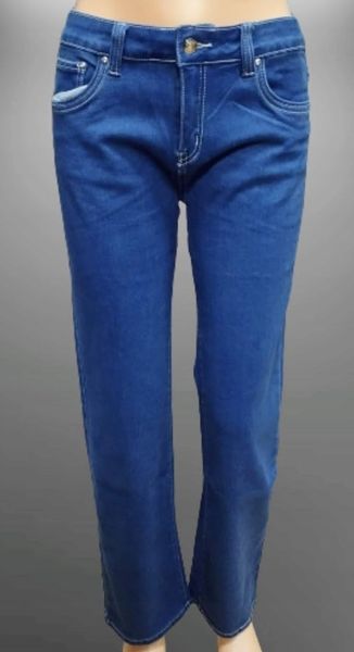 SPODNIE JEANSY plus size TRANG COLLECTION r 4XL(48) blue denim zdjęcie 3