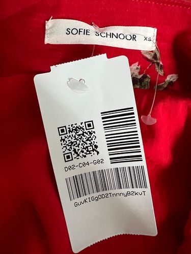 Spódnica Midi Lekka Wygodna Rozkloszowana Czerwona XS 100% Poliester na Arena.pl