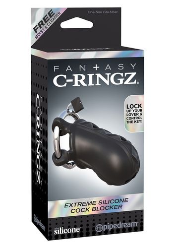 extreme silicone cock blocker black na Arena.pl