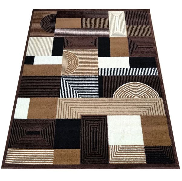 Dywan BCF Alfa 18 brązowy 80 x 150 cm zdjęcie 1