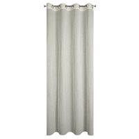 Firana na przelotkach o strukturze siatki DARLA 140X250 naturalny