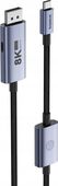 Baseus Adapter Baseus BS-OH176 USB-C / DisplayPort 8K 60Hz 1.5m czarny