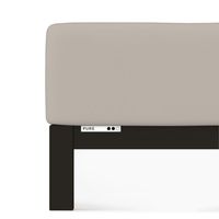 Prześcieradło Schlafgut Pure 90x190-100x220 cm Sand Mid 496
