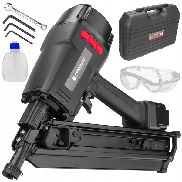 GWOŹDZIARKA PNEUMATYCZNA TAŚMOWA 50-90M +WALIZKA PM-GP-80T PRO zdjęcie 1