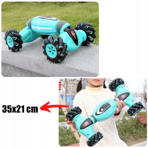 Samochód Zdalnie Sterowany Rc Twister Akrobacje Led Stunt 360 Dla Dzieci na Arena.pl