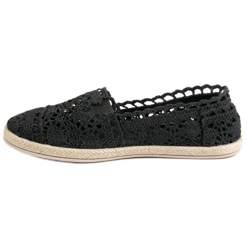 Koronkowe Czarne Espadryle r.39 na Arena.pl