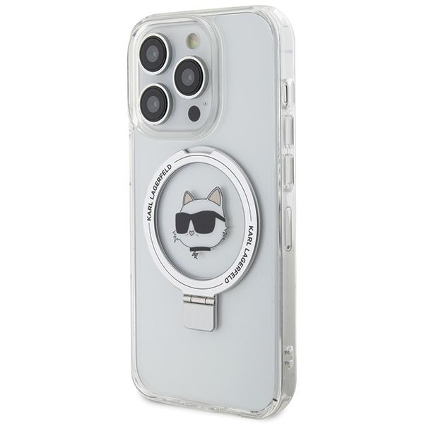 Etui Karl Lagerfeld do iPhone 15 Pro Max, Biały, MagSafe zdjęcie 2