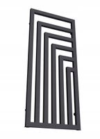 Grzejnik dekoracyjny LAOS 1200x520 GRAFITOWY